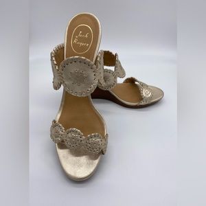 Jack Rogers Platinum Luccia Wedge!